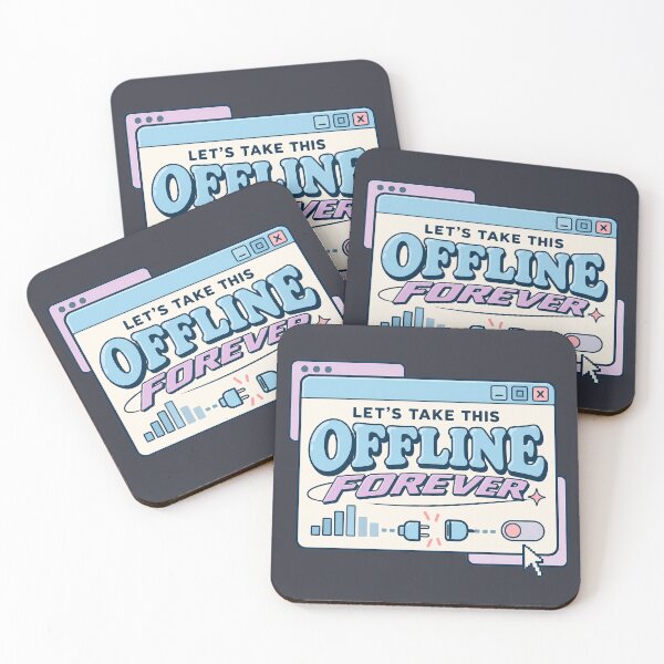 Item preview, Let's Take This Offline Forever designed and sold by thegirlyshoppe.