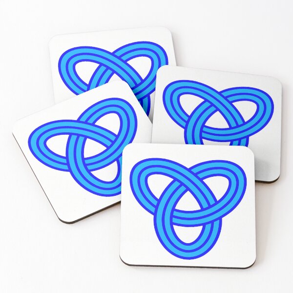 Item preview, "Blue Trefoil Knot" designed and sold by robryecran.