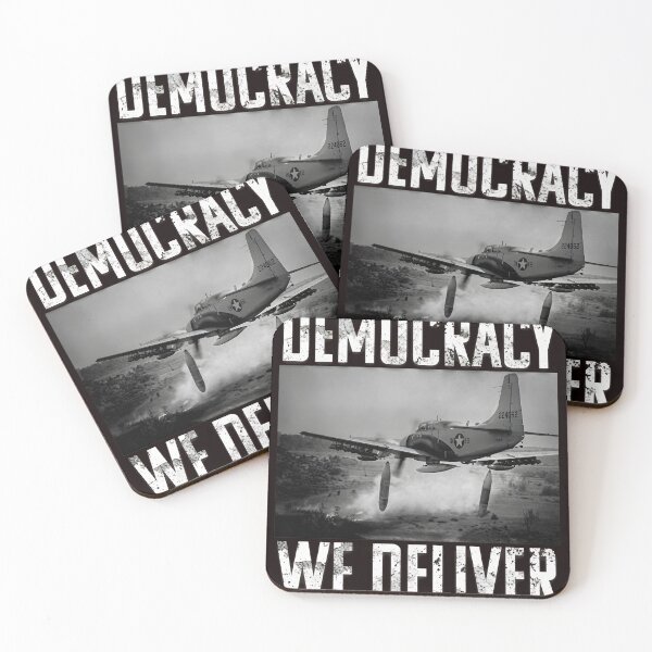 Item preview, Democracy We Deliver Military Plane  designed and sold by Sinemstd.