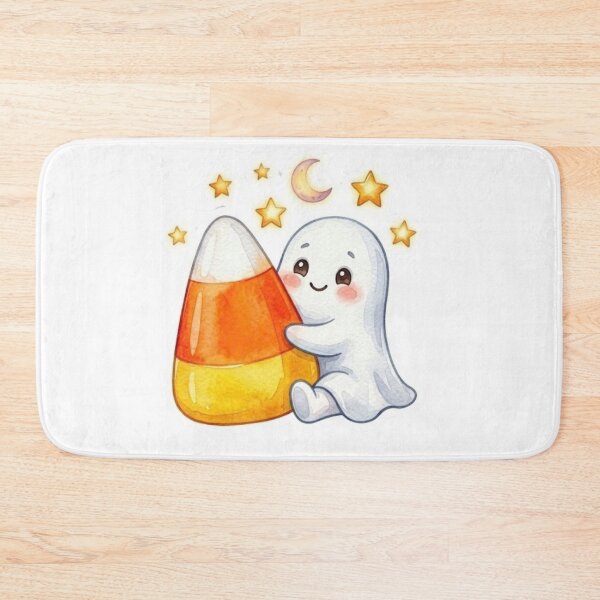 Item preview, Cute Baby Ghost Hugging Giant Candy Corn designed and sold by Jonaree Art Design.