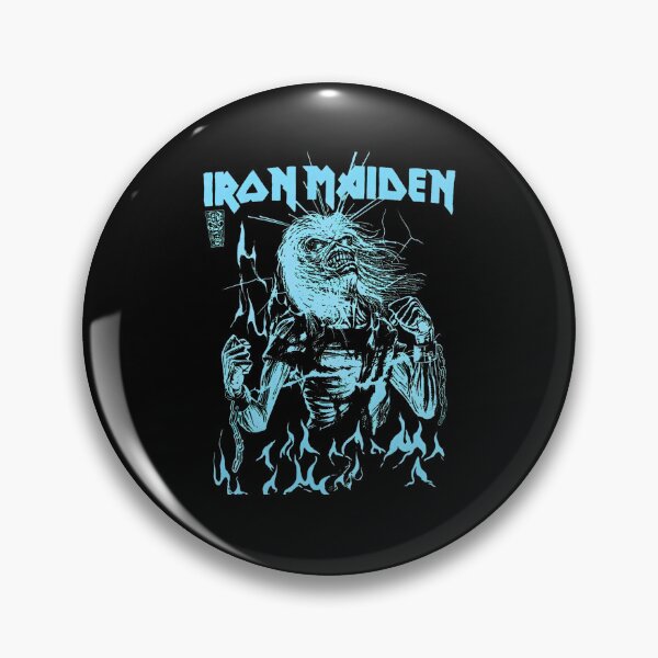 Item preview, Maiden - 50 Life After Death Flames Blue designed and sold by Rafiqrafisqy.