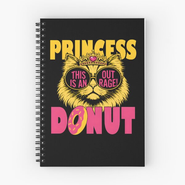 Item preview, Princess Donut Cat Crown Sunglasses Outrage designed and sold by 27Maydesign.
