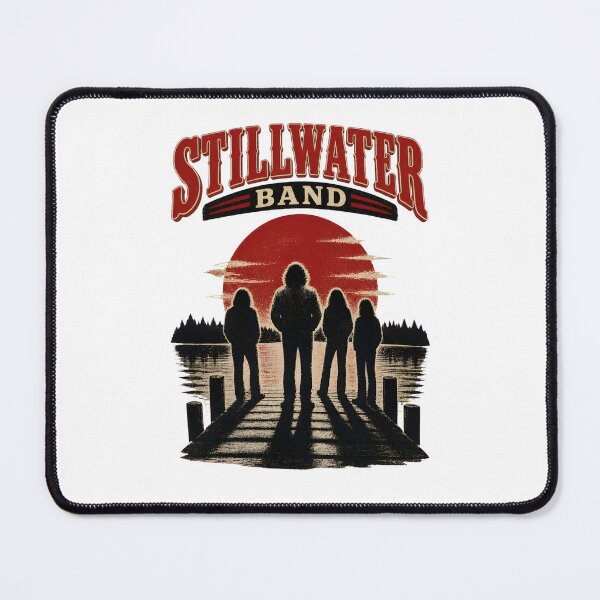 Item preview, Stillwaterr Band Sunset Pier Rock Music designed and sold by sterfler.