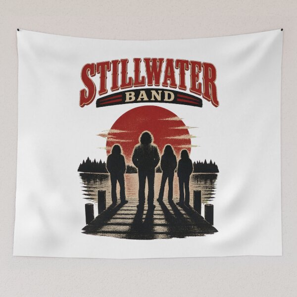 Item preview, Stillwaterr Band Sunset Pier Rock Music designed and sold by sterfler.