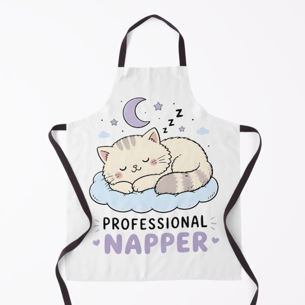Item preview, Professional Napper Cute Sleeping Cat Funny Kawaii Cat Lover Sleep Design designed and sold by dreamz-world.