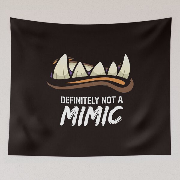 Item preview, Definitely Not A Mimic Teeth  designed and sold by kawanva-studio.