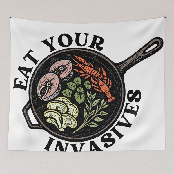 Item preview, Eat Your Invasives designed and sold by DoberPitDesigns.