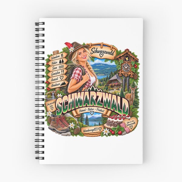 Item preview, Black Forest Germany – Hiking Nature & Homeland Design designed and sold by Wandervogel123.
