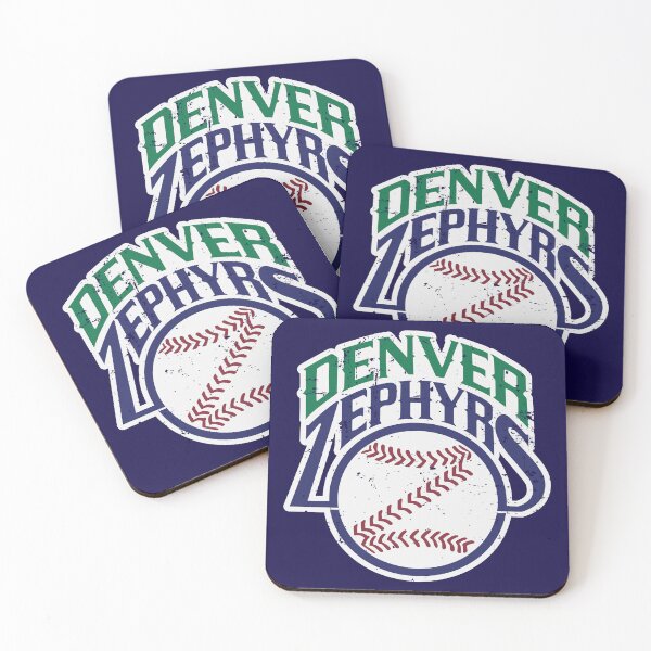Aperçu de l'œuvre Denver Zephyrs - Ballon de baseball vintage (ancienne version) créée et vendue par Ryan Jay Cruz.