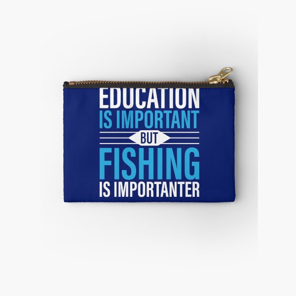 Item preview, Education Is Important But Fishing Is Importanter T-Shirt designed and sold by JoyVero.