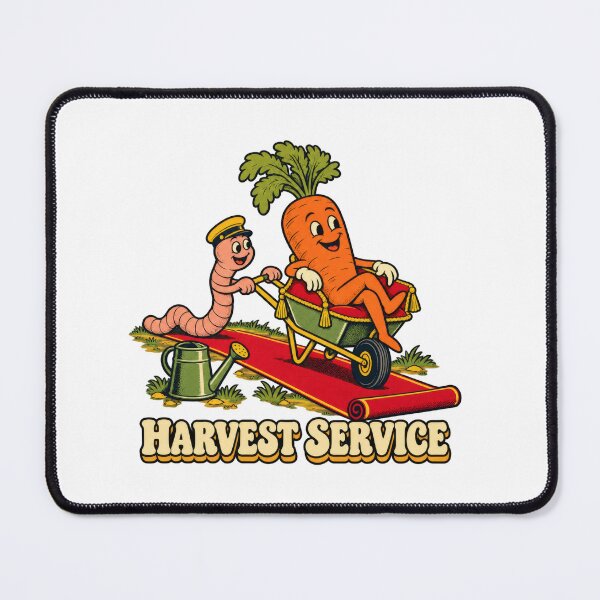 Item preview, Carrot's Wheelbarrow Ride with an Earthworm Chauffeur designed and sold by Pixdot.