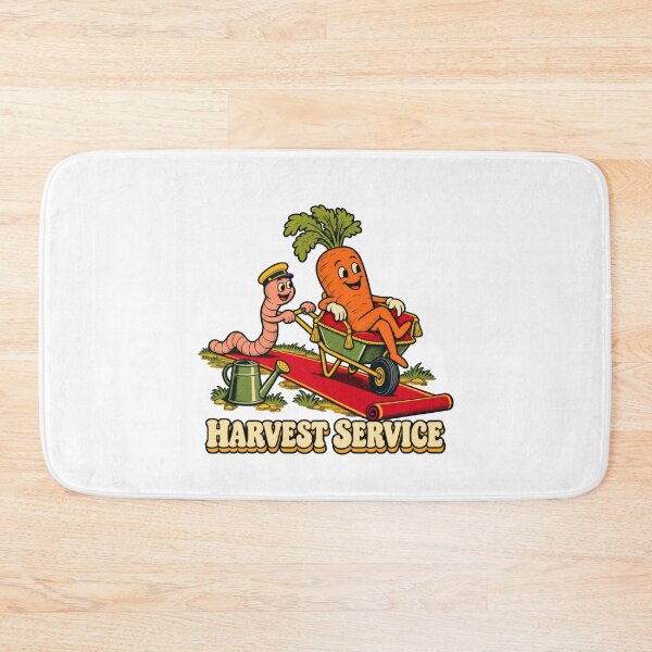Item preview, Carrot's Wheelbarrow Ride with an Earthworm Chauffeur designed and sold by Pixdot.