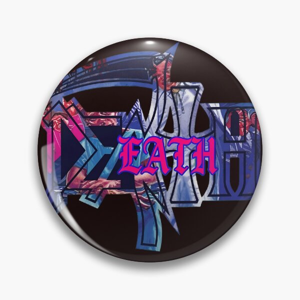 Item preview, Stylized Death Music Logo  designed and sold by FeatherTaleInk.