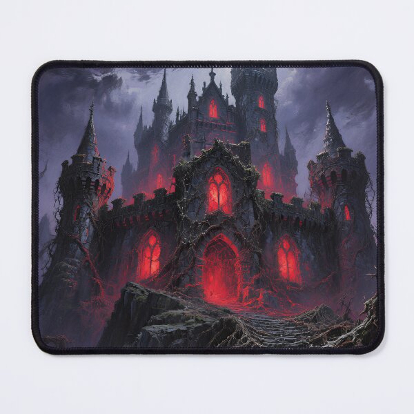 Item preview, Dark Gothic Castle of Crimson Shadows – Haunted Dark Fantasy Fortress designed and sold by cr6zym1nd.