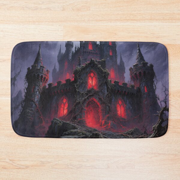 Item preview, Dark Gothic Castle of Crimson Shadows – Haunted Dark Fantasy Fortress designed and sold by cr6zym1nd.