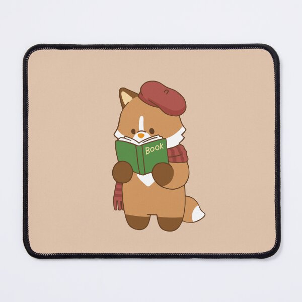 Item preview, Fox with book designed and sold by salposi.