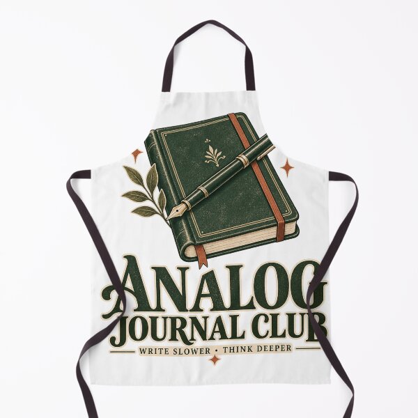 Item preview, Analog Journal Club – Write Slower Think Deeper designed and sold by MotiveMint.