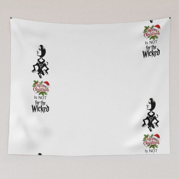 Item preview, Merry Christmas Is Not For The Wicked designed and sold by sanctuarywear.