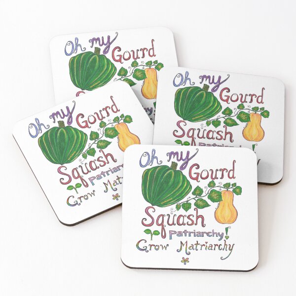 Item preview, Oh my Gourd, Squash patriarchy, Grow Matriarchy designed and sold by ArtByAbend.