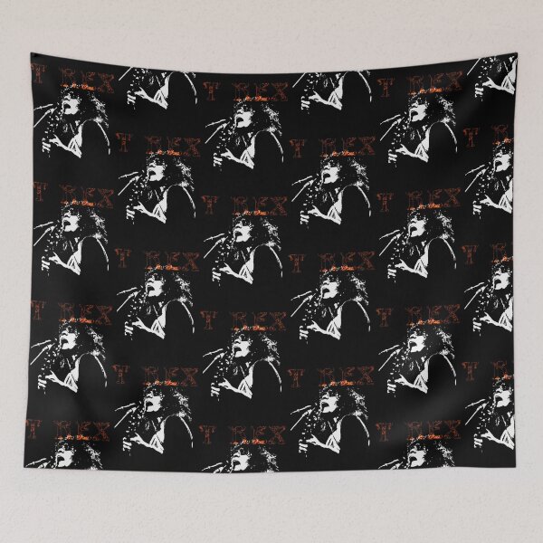 Item preview, T Rex Marc Bolan Live Performance Monochrome Artwork designed and sold by EGer944.