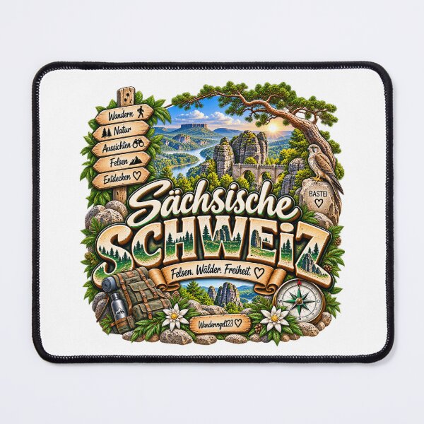 Item preview, Saxon Switzerland – Bastei Rocks Hiking & Nature designed and sold by Wandervogel123.
