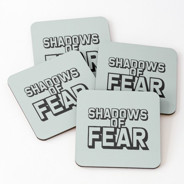 Aperçu de l'œuvre Shadows of Fear (on Sea Green) créée et vendue par PawsitiveMum3.