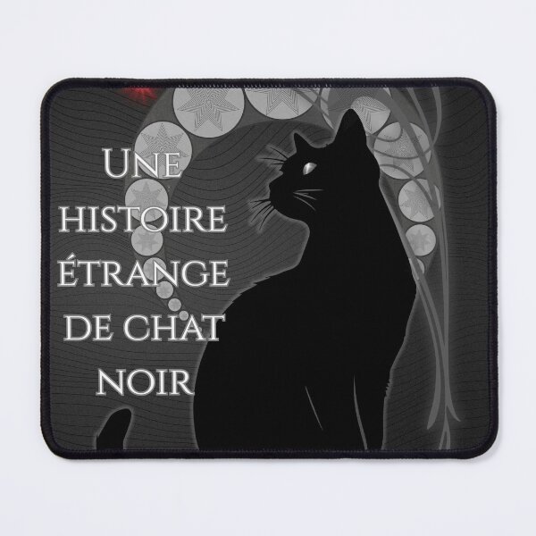 Item preview, Chat Noir art nouveau designed and sold by Strangestory.