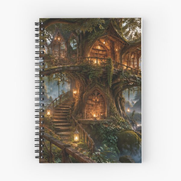 Item preview, Mystical Forest Library designed and sold by Kraftbaum.