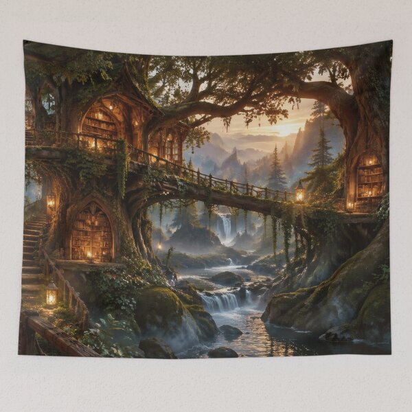 Item preview, Mystical Forest Library designed and sold by Kraftbaum.