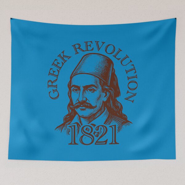 Item preview, 1821 GREEK REVOLUTION designed and sold by MGRAPHICDESIGN.