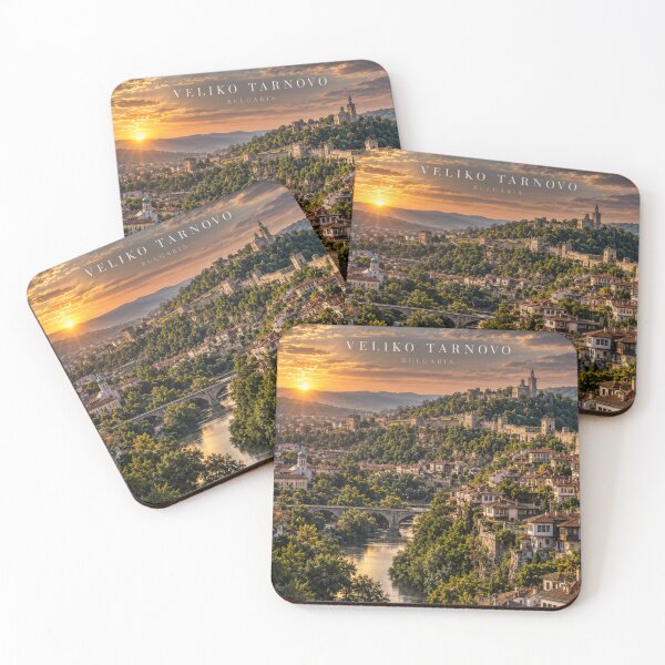 Item preview, Veliko Tarnovo Cinematic Monochrome City Artwork designed and sold by MichaeIRellov.