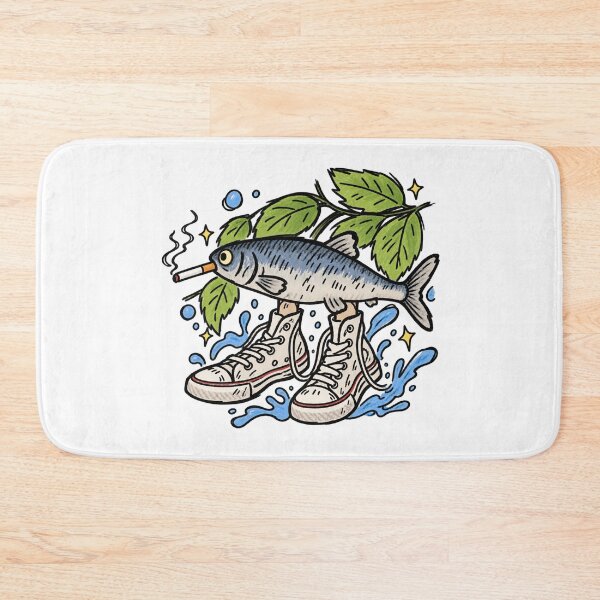 Item preview, Fish With Fresh Kicks designed and sold by MonkiFlipp.