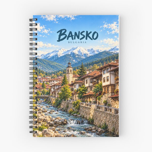 Item preview, Bansko Painterly Bulgarian Mountain Impression designed and sold by MichaeIRellov.