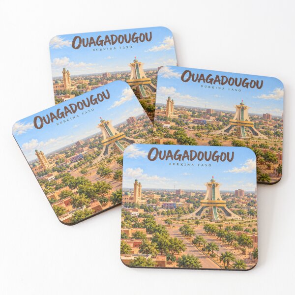 Artikelvorschau, Ouagadougou Malerische Burkinabè-Stadtimpression entworfen und verkauft von MichaeIRellov.