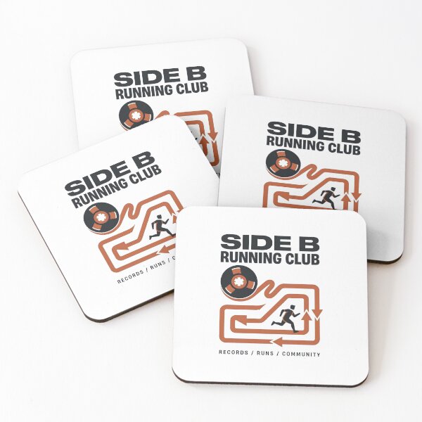 Item preview, Side B Running Club Retro Audio Marathon Runners designed and sold by SplashTastic.