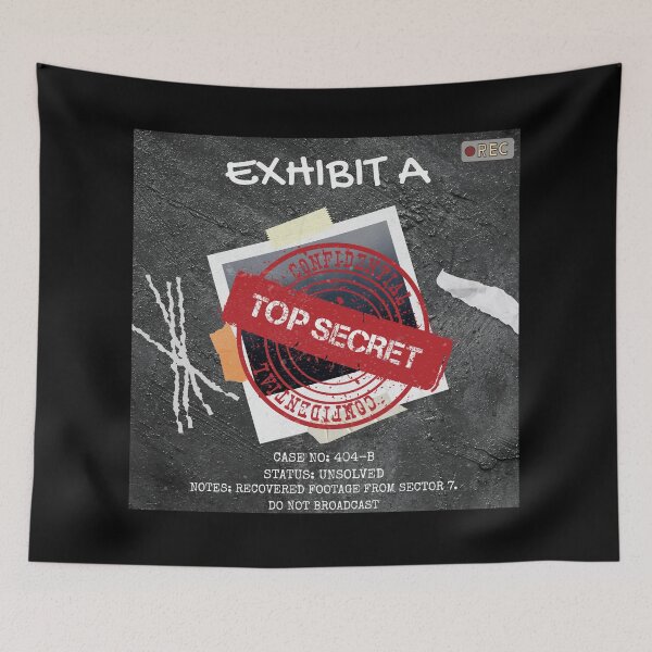 Item preview, Classified Evidence Found Footage Thriller Aesthetic designed and sold by Mircea786.