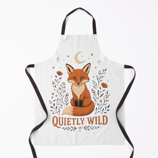 Item preview, Quietly Wild Fox Nature Moon Botanical Animal Design designed and sold by dreamz-world.