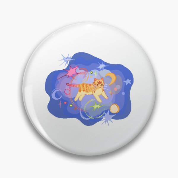 Item preview, Cat Who Lived A Million Years Cosmic Galaxy Gaze designed and sold by BigonionCat.