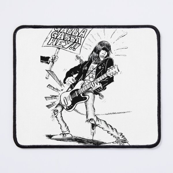 Artikelvorschau, Ramones-inspiriertes Gabba Gabba Hey Punkrock-Musikdesign entworfen und verkauft von ArmedBanditMB.