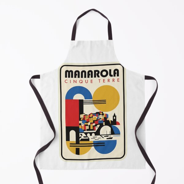 Item preview, Horizonte geométrico retro de Manarola Bauhaus designed and sold by k3rstman1.