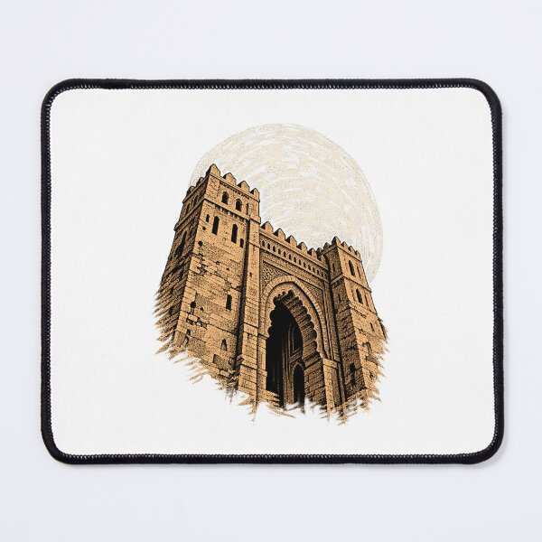 Item preview, Kasbah Moon Moroccan Gateway Architectural Art designed and sold by sasaPRO.