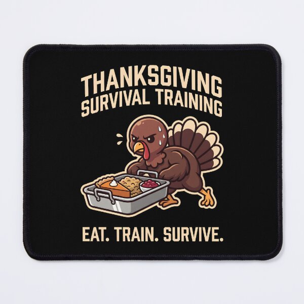 Item preview, Thanksgiving Survival Training Turkey Workout Sled Push designed and sold by SplashTastic.
