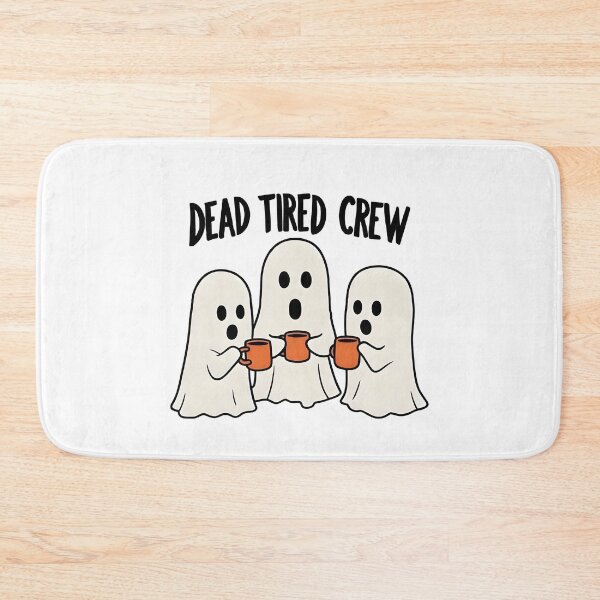 Item preview, Dead Tired Crew Funny Ghosts Coffee - Halloween Humor Gift designed and sold by LuloCreative.