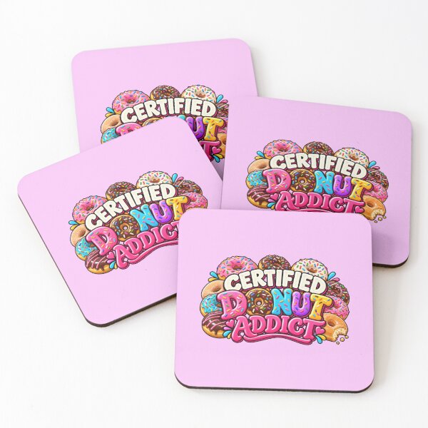 Item preview, Certified Donut Addict designed and sold by Elisabeth Lucas.