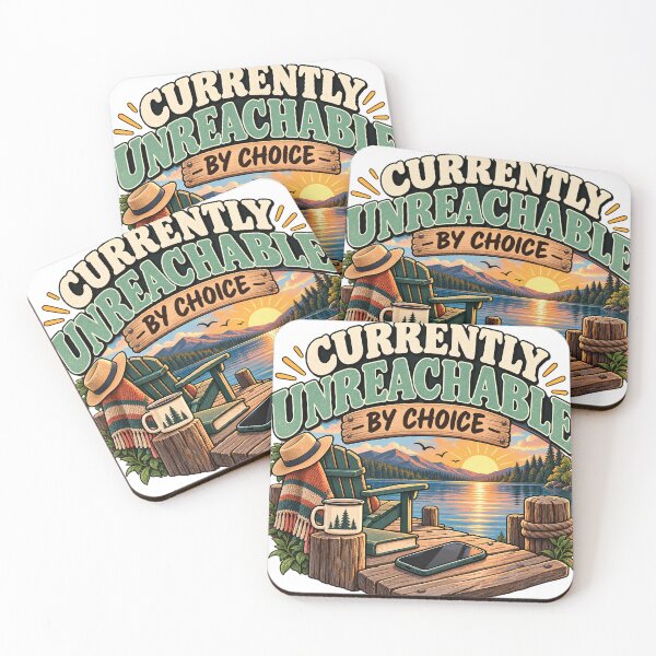 Item preview, Currently Unreachable by Choice – Phone Free Slow Living designed and sold by FindYouByZ.