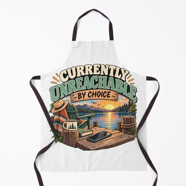Item preview, Currently Unreachable by Choice – Phone Free Slow Living designed and sold by FindYouByZ.