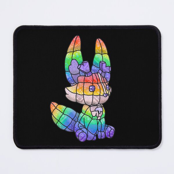 Item preview, Rainbow Kitsuu, Palia, Plush, Kitsuu designed and sold by BambinoBunnyyy.