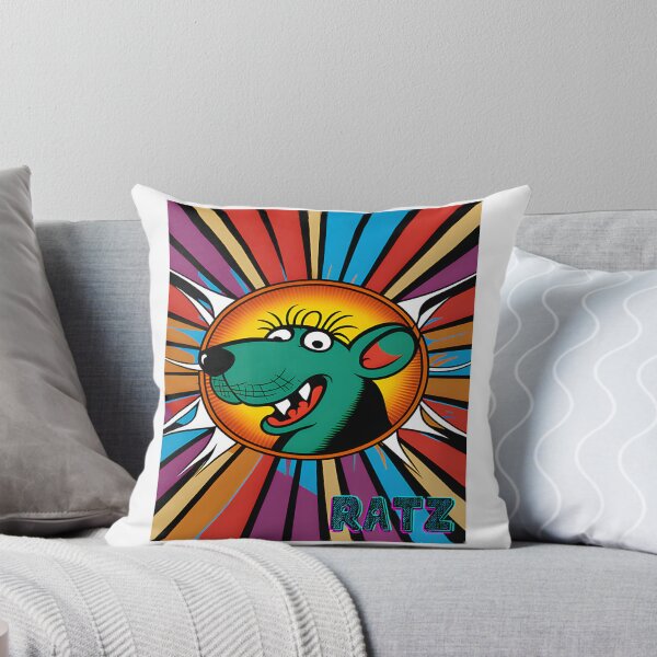 Item preview, Funny Cartoon Rat Illustration with Playful Expression designed and sold by Shaanto's Graph.