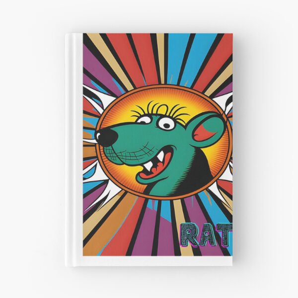 Item preview, Funny Cartoon Rat Illustration with Playful Expression designed and sold by Shaanto's Graph.