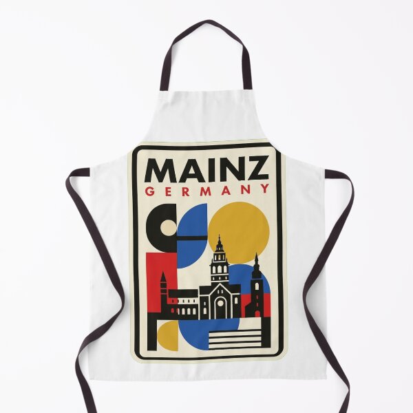Item preview, Retro Mainz Bauhaus Geometric Skyline designed and sold by k3rstman1.